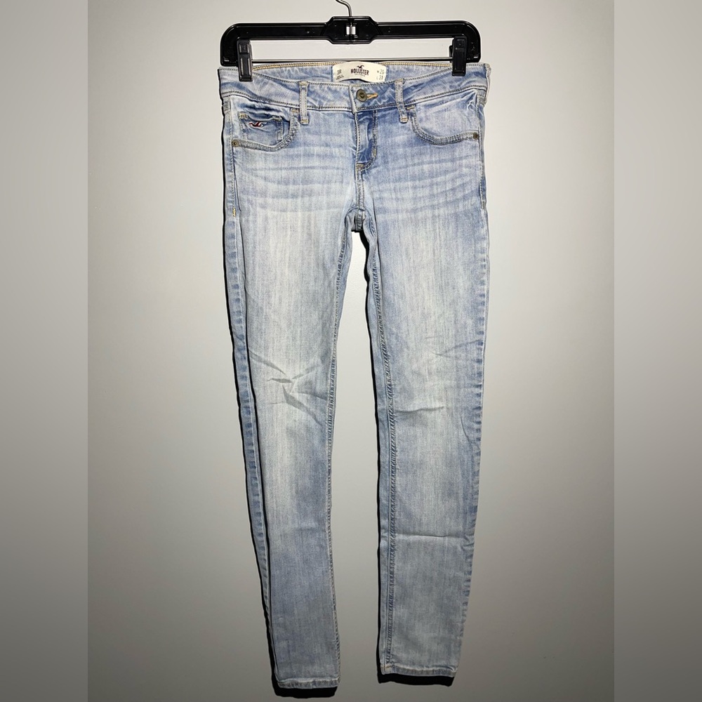 Hollister Women's Light Blue Skinny Jeans